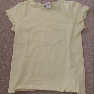 Alphabet kids yellow shirt